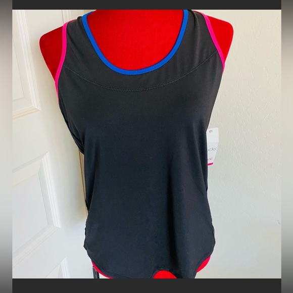 Lucky in love racerback top - Picture 1 of 3